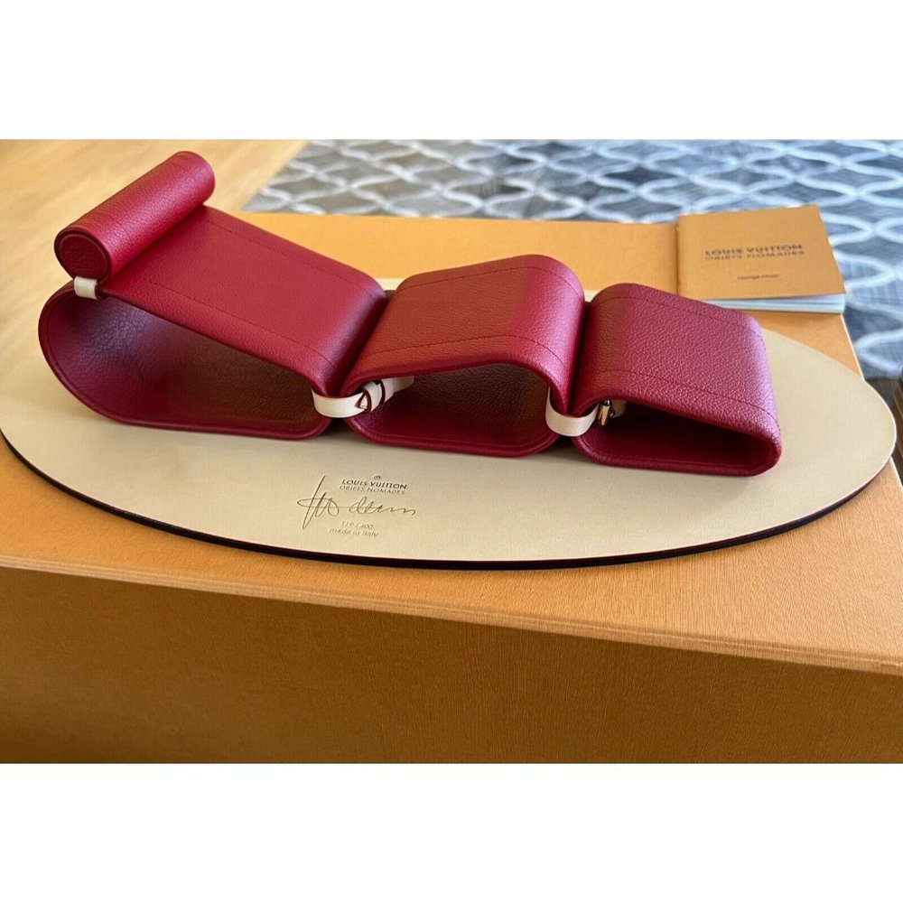 Louis Vuitton Miniature LOUNGE CHAIR BY MARCEL WANDERS Extremely Rare Object